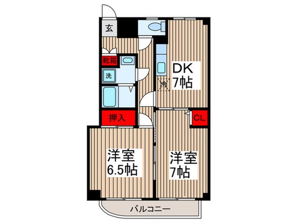 リヴェール柏の物件間取画像